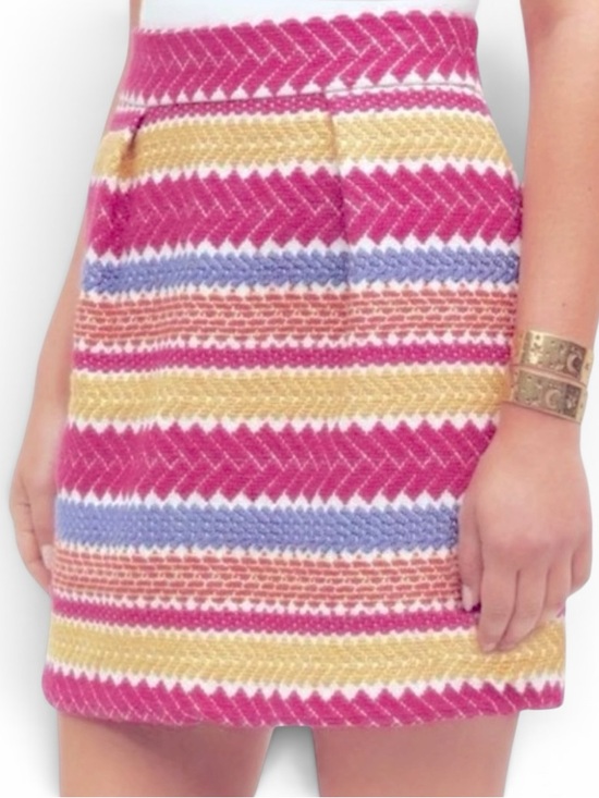 Anthropologie Dresses & Skirts - NWT Anthropologie Nomad By Morgan Carper Jacquard Multicolor Mini Skirt